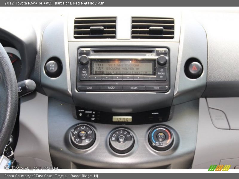 Barcelona Red Metallic / Ash 2012 Toyota RAV4 I4 4WD