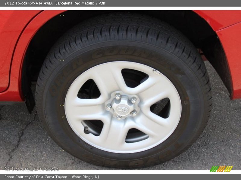 Barcelona Red Metallic / Ash 2012 Toyota RAV4 I4 4WD