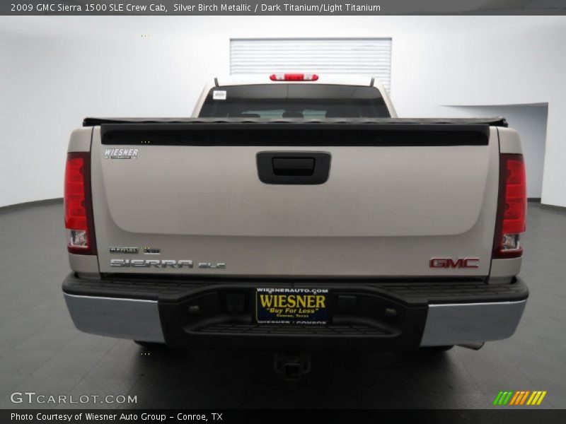 Silver Birch Metallic / Dark Titanium/Light Titanium 2009 GMC Sierra 1500 SLE Crew Cab