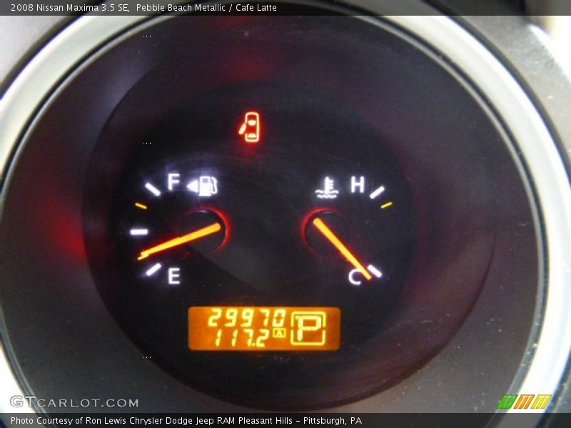 Pebble Beach Metallic / Cafe Latte 2008 Nissan Maxima 3.5 SE