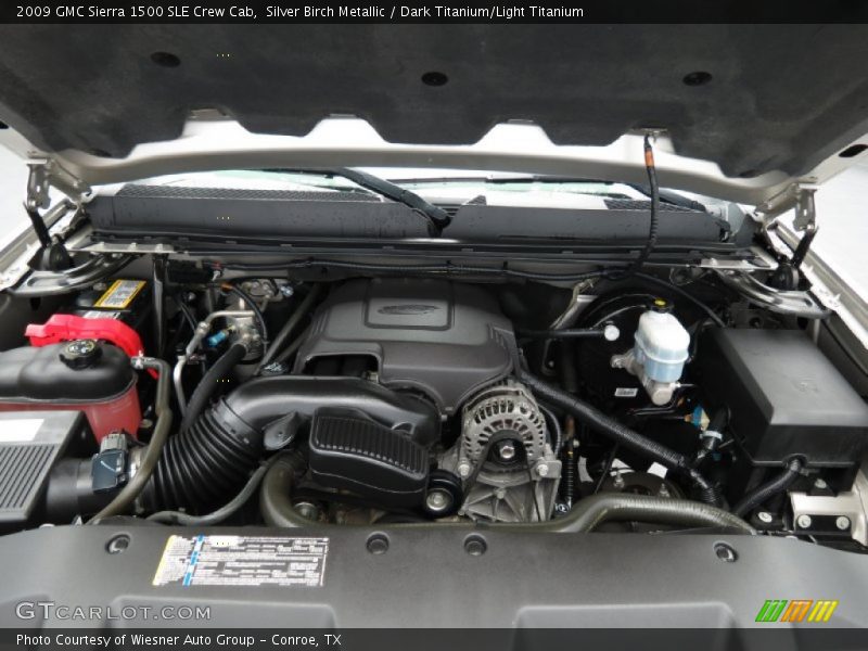  2009 Sierra 1500 SLE Crew Cab Engine - 5.3 Liter OHV 16-Valve Vortec Flex-Fuel V8