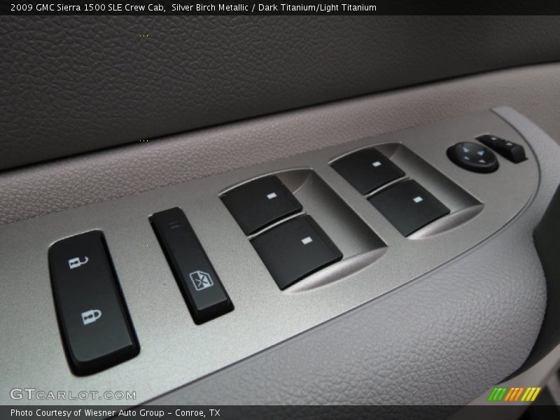 Controls of 2009 Sierra 1500 SLE Crew Cab