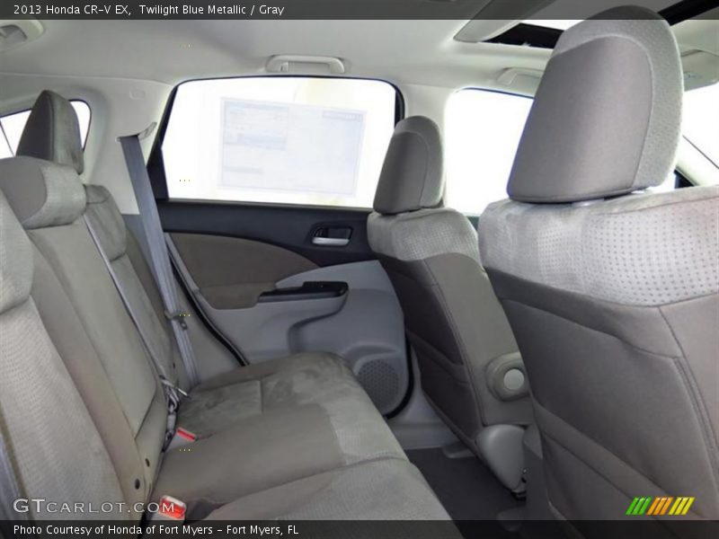 Twilight Blue Metallic / Gray 2013 Honda CR-V EX