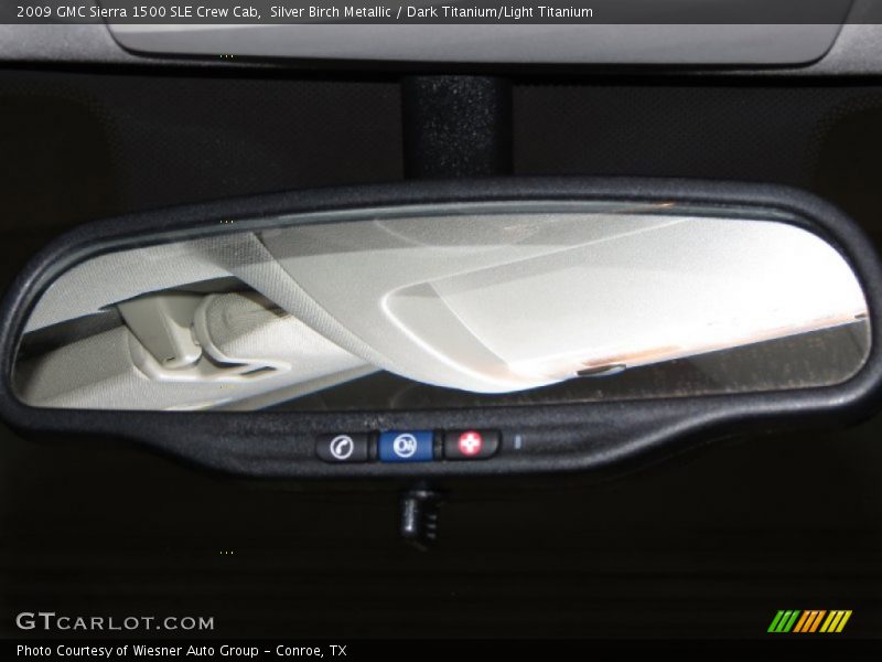 Silver Birch Metallic / Dark Titanium/Light Titanium 2009 GMC Sierra 1500 SLE Crew Cab