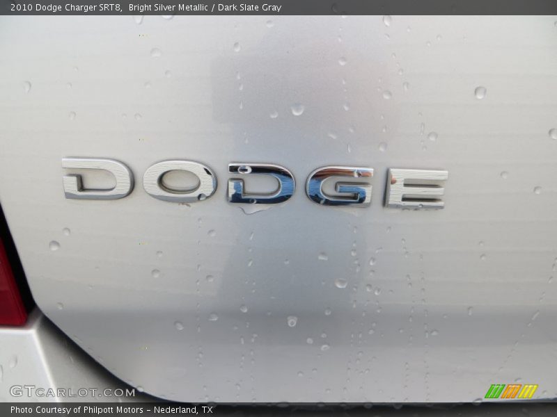 Bright Silver Metallic / Dark Slate Gray 2010 Dodge Charger SRT8