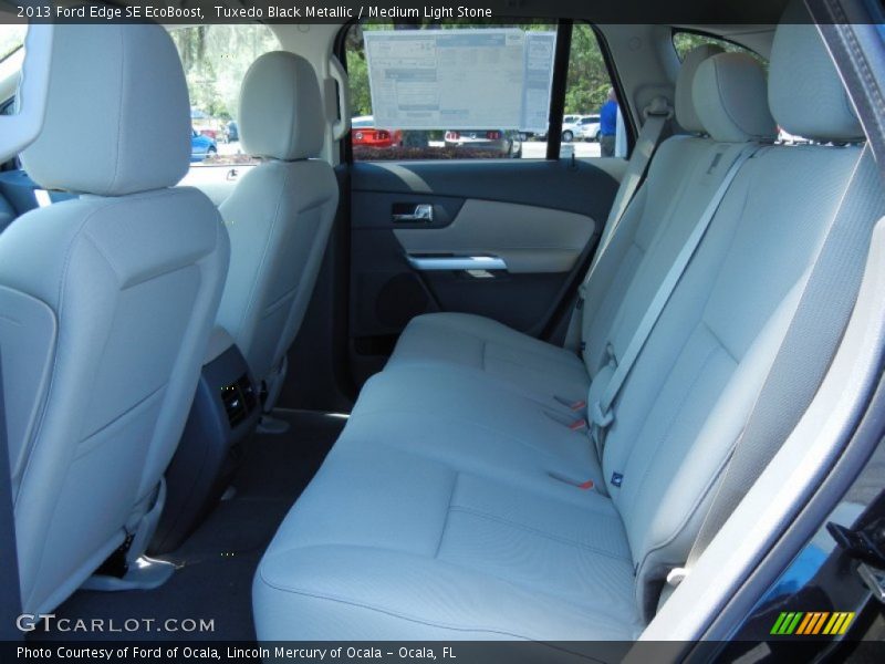 Tuxedo Black Metallic / Medium Light Stone 2013 Ford Edge SE EcoBoost