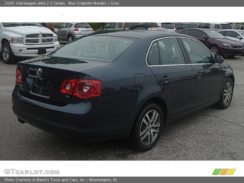 Blue Graphite Metallic / Grey 2005 Volkswagen Jetta 2.5 Sedan