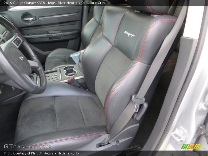 Front Seat of 2010 Charger SRT8