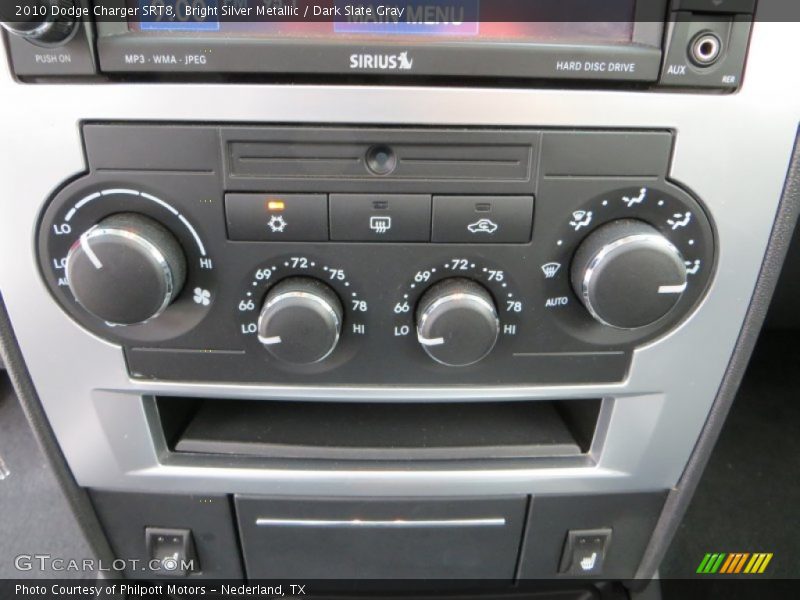 Controls of 2010 Charger SRT8
