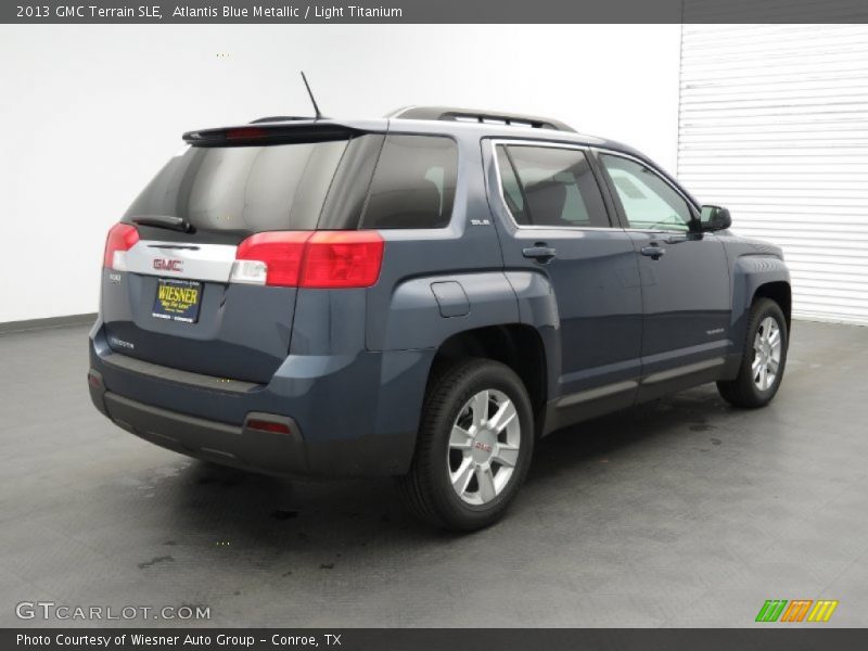 Atlantis Blue Metallic / Light Titanium 2013 GMC Terrain SLE