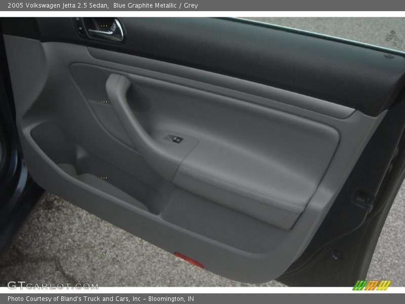Blue Graphite Metallic / Grey 2005 Volkswagen Jetta 2.5 Sedan