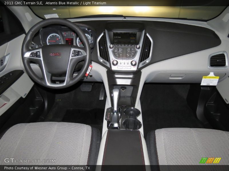 Atlantis Blue Metallic / Light Titanium 2013 GMC Terrain SLE