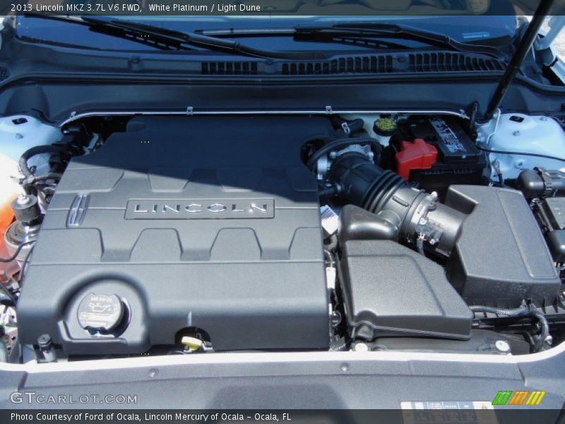  2013 MKZ 3.7L V6 FWD Engine - 3.7 Liter DOHC 24-Valve Ti-VCT V6