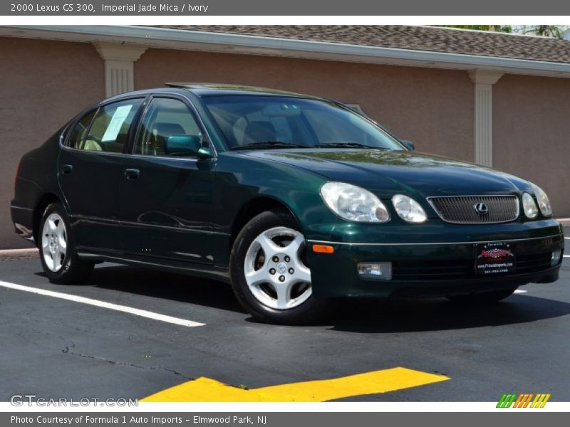 Imperial Jade Mica / Ivory 2000 Lexus GS 300