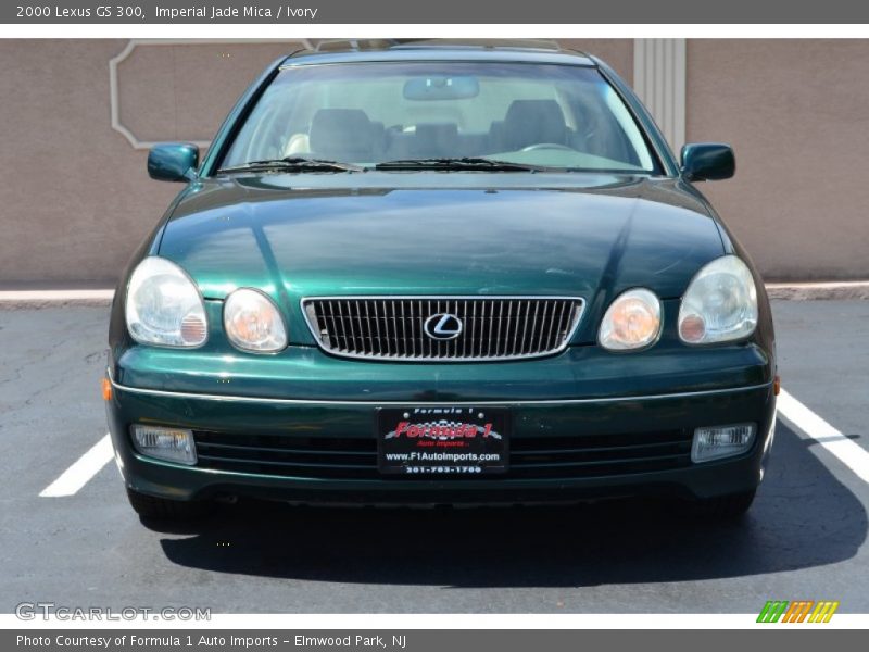 Imperial Jade Mica / Ivory 2000 Lexus GS 300