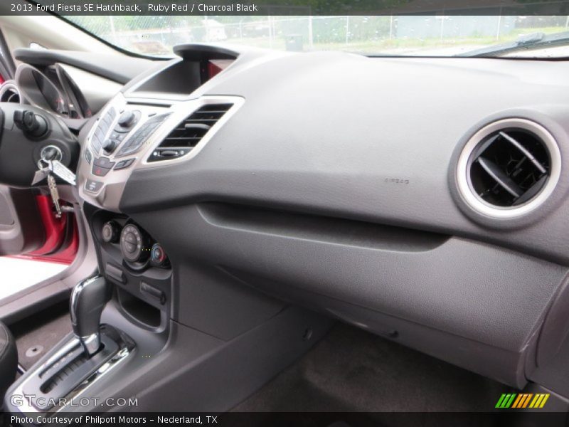 Ruby Red / Charcoal Black 2013 Ford Fiesta SE Hatchback