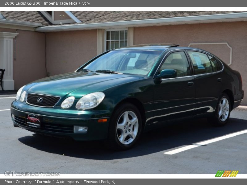 Imperial Jade Mica / Ivory 2000 Lexus GS 300
