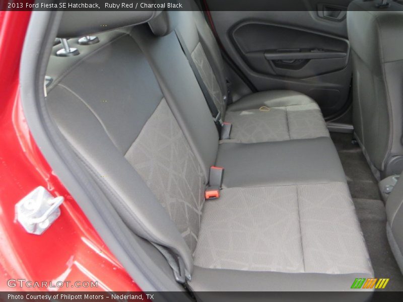 Ruby Red / Charcoal Black 2013 Ford Fiesta SE Hatchback