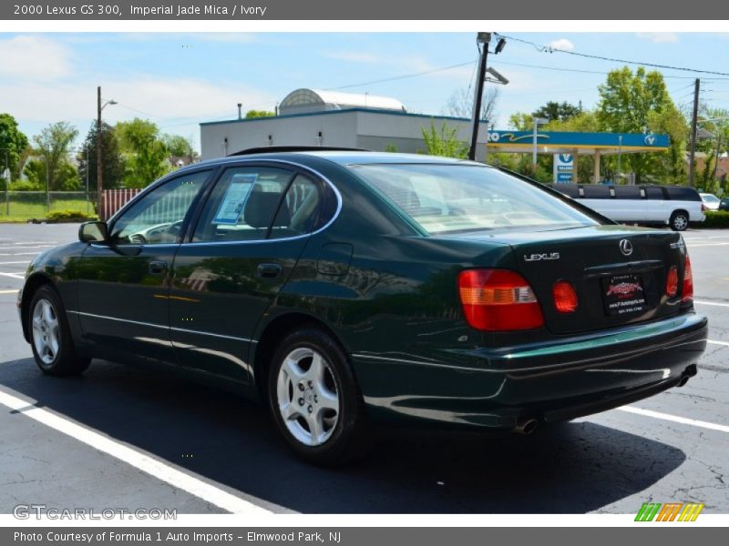 Imperial Jade Mica / Ivory 2000 Lexus GS 300