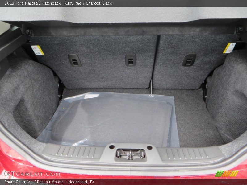 Ruby Red / Charcoal Black 2013 Ford Fiesta SE Hatchback