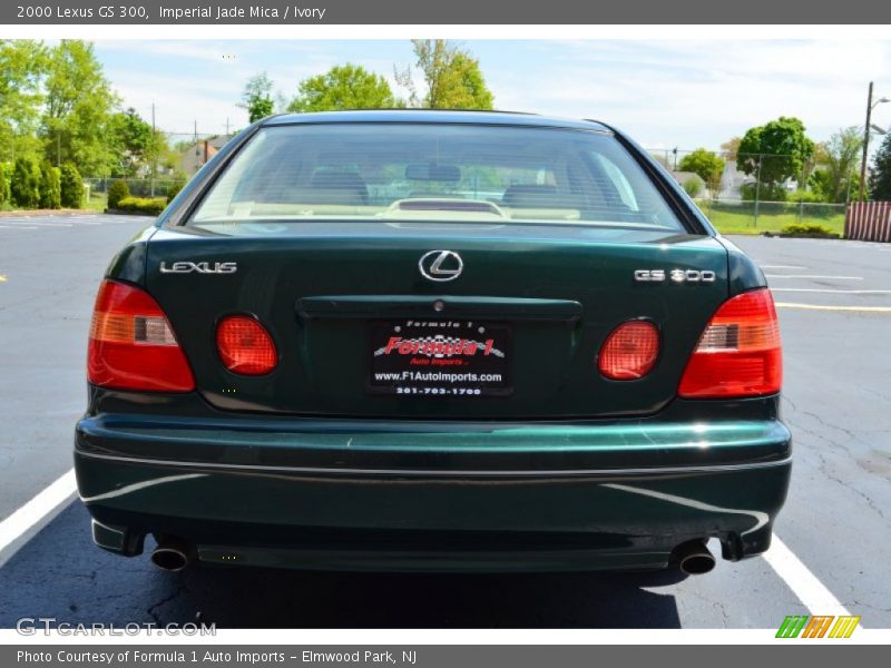 Imperial Jade Mica / Ivory 2000 Lexus GS 300
