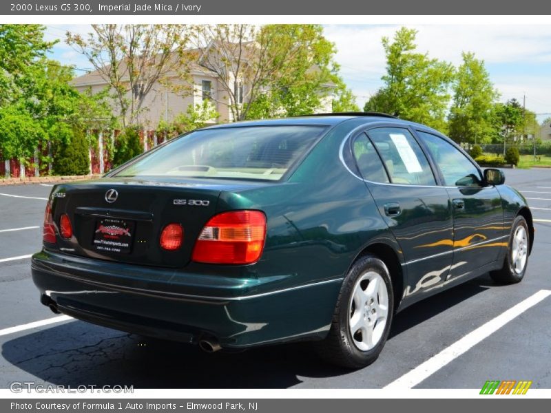 Imperial Jade Mica / Ivory 2000 Lexus GS 300