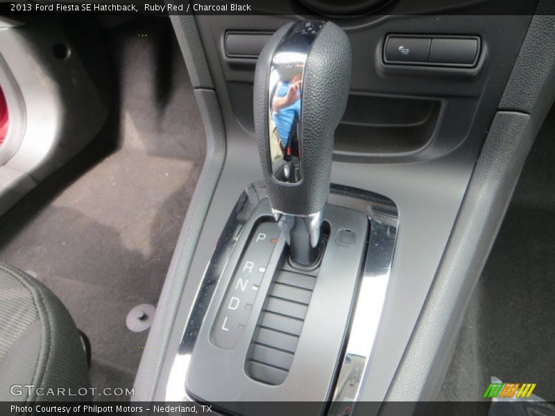 Ruby Red / Charcoal Black 2013 Ford Fiesta SE Hatchback