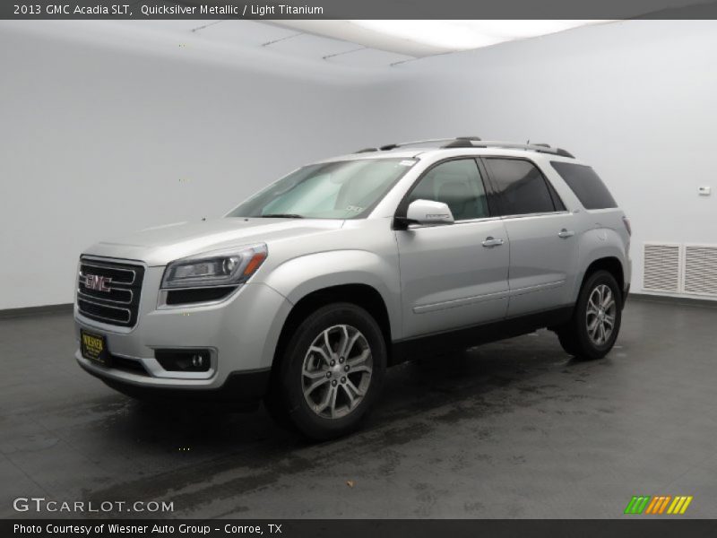Quicksilver Metallic / Light Titanium 2013 GMC Acadia SLT