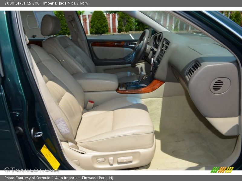 Imperial Jade Mica / Ivory 2000 Lexus GS 300