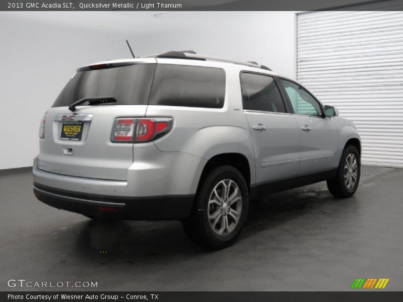 Quicksilver Metallic / Light Titanium 2013 GMC Acadia SLT