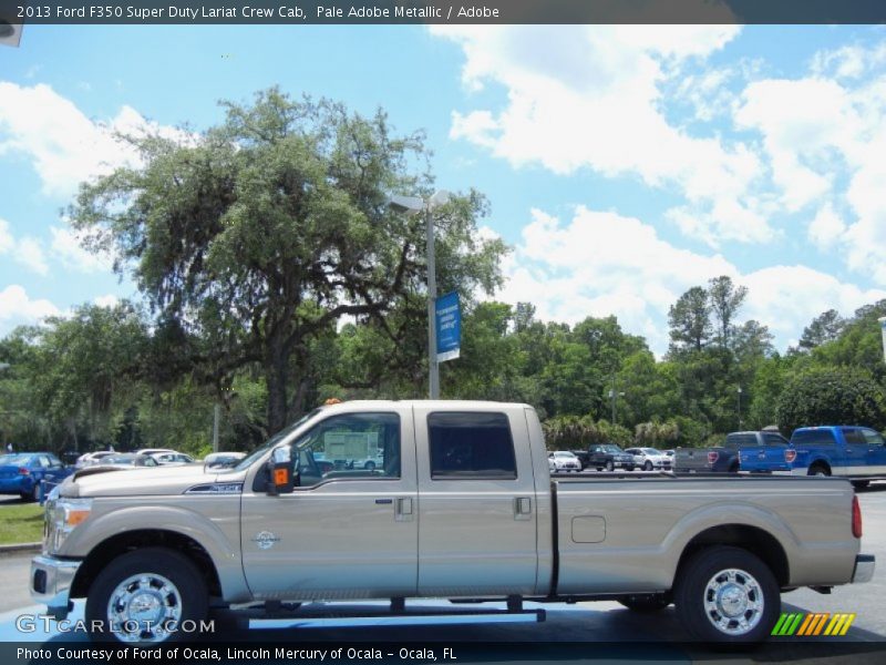  2013 F350 Super Duty Lariat Crew Cab Pale Adobe Metallic
