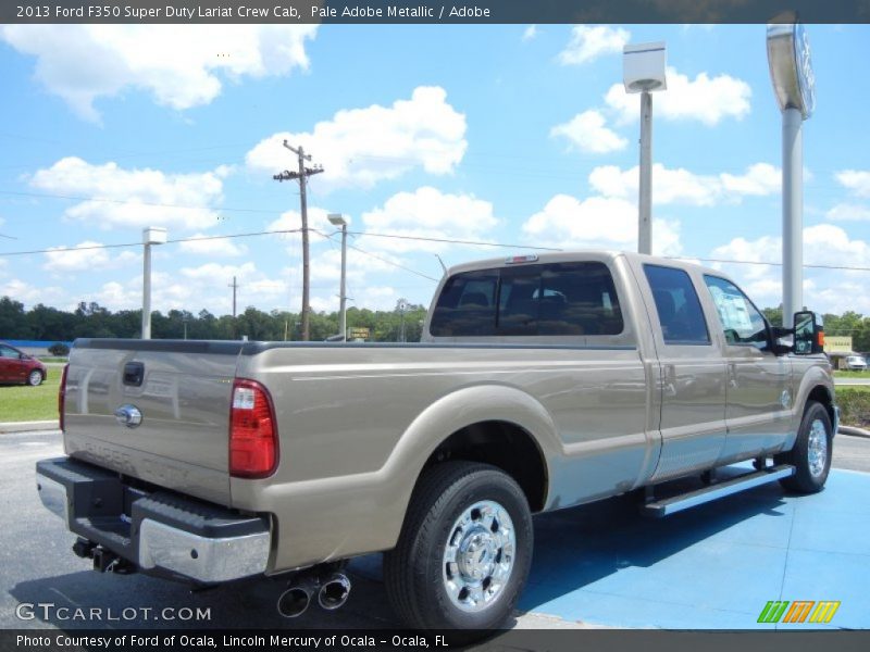 Pale Adobe Metallic / Adobe 2013 Ford F350 Super Duty Lariat Crew Cab