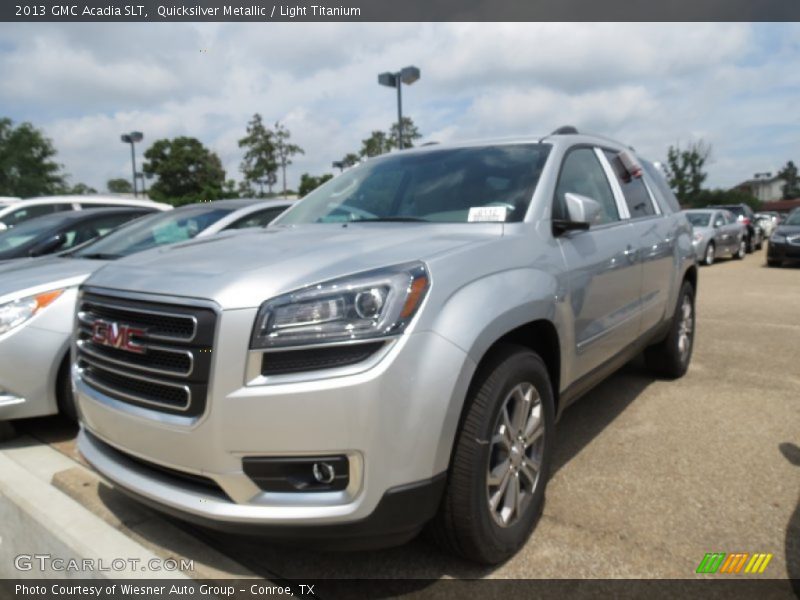 Quicksilver Metallic / Light Titanium 2013 GMC Acadia SLT