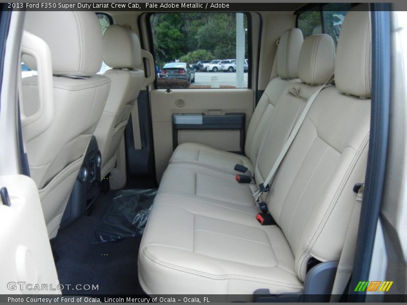 Rear Seat of 2013 F350 Super Duty Lariat Crew Cab