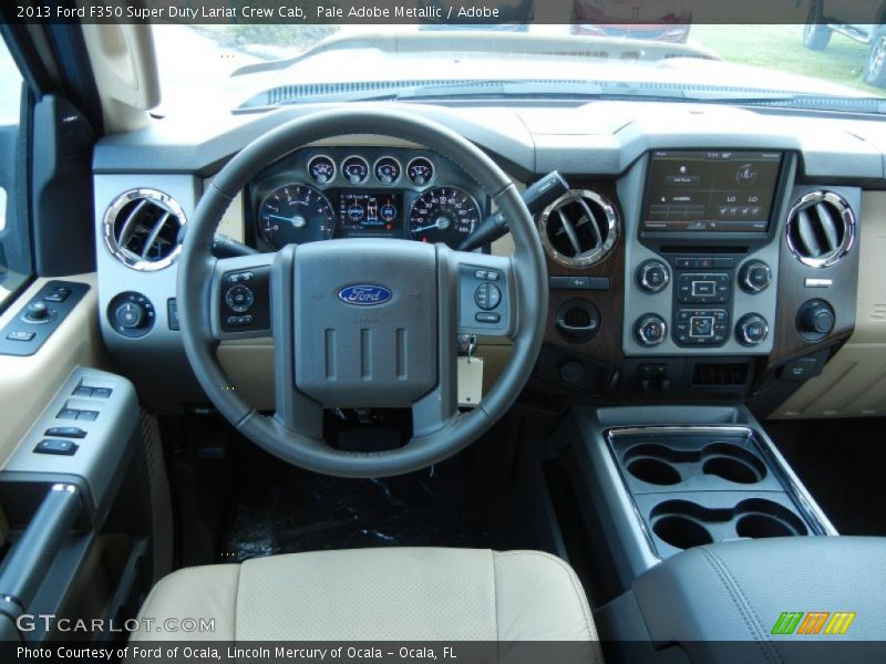 Dashboard of 2013 F350 Super Duty Lariat Crew Cab
