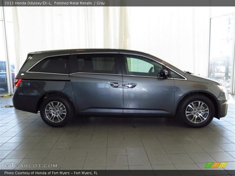 Polished Metal Metallic / Gray 2013 Honda Odyssey EX-L