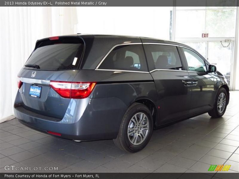 Polished Metal Metallic / Gray 2013 Honda Odyssey EX-L