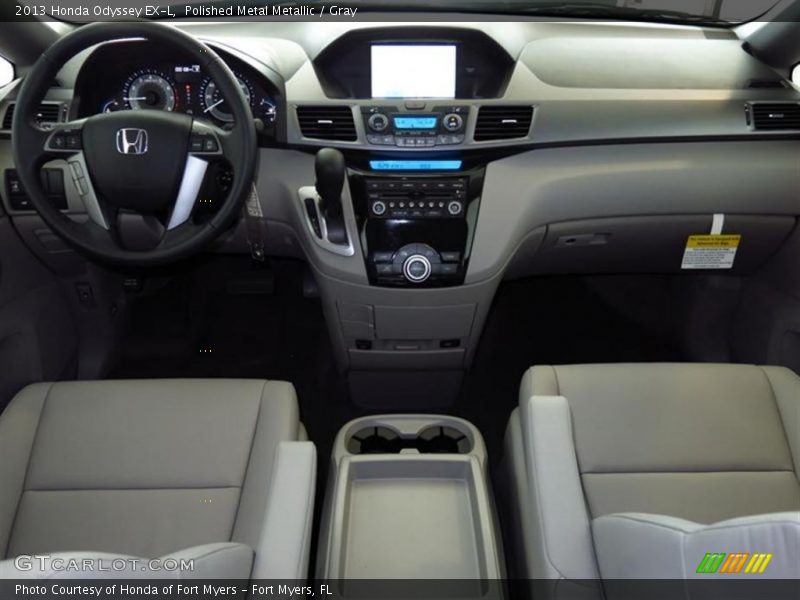 Polished Metal Metallic / Gray 2013 Honda Odyssey EX-L