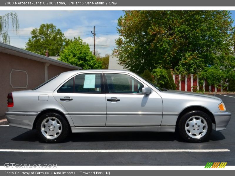  2000 C 280 Sedan Brilliant Silver Metallic