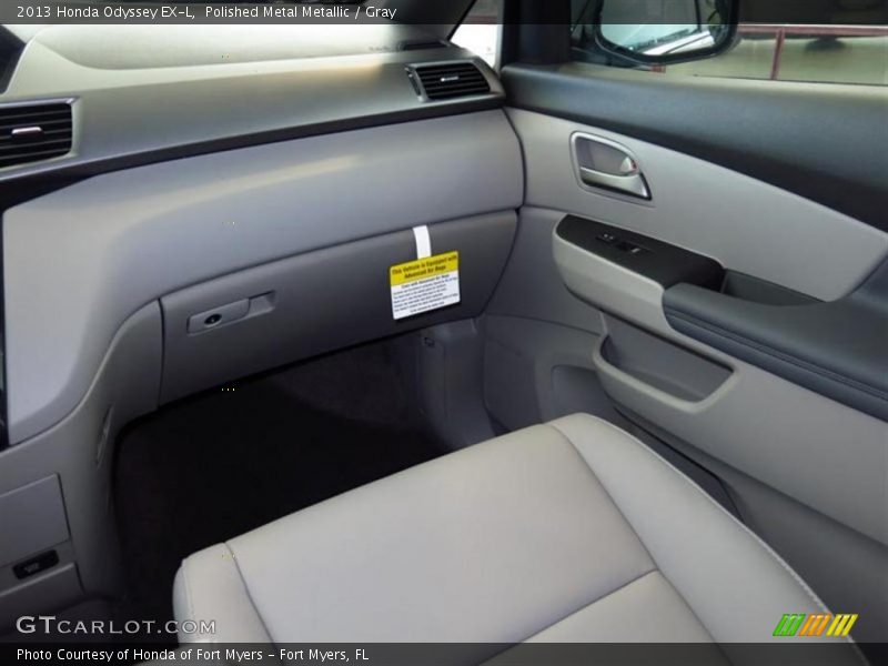 Polished Metal Metallic / Gray 2013 Honda Odyssey EX-L