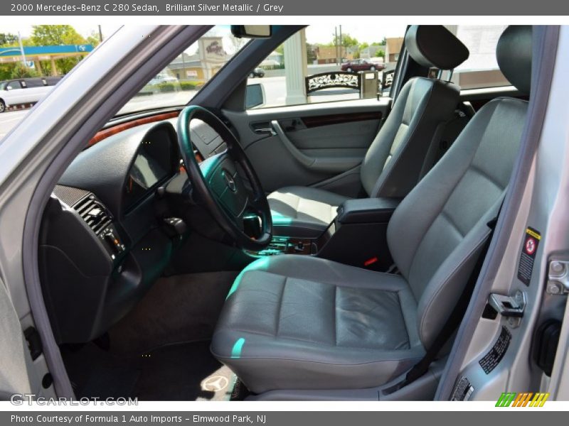  2000 C 280 Sedan Grey Interior