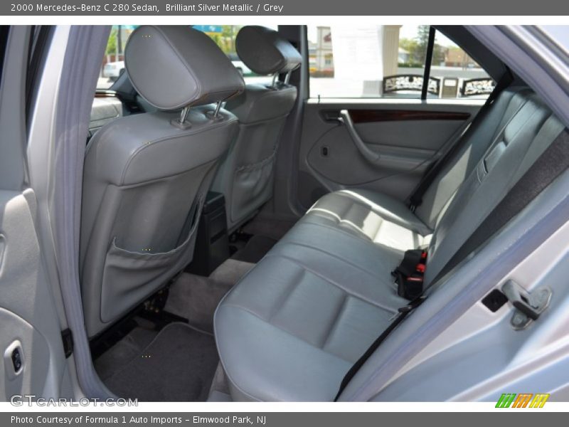 Rear Seat of 2000 C 280 Sedan