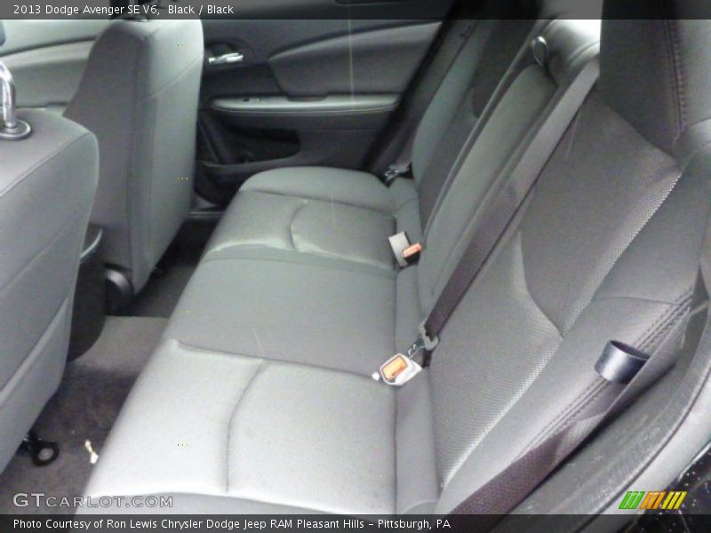 Black / Black 2013 Dodge Avenger SE V6