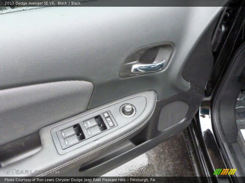 Black / Black 2013 Dodge Avenger SE V6