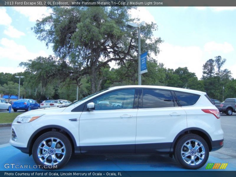  2013 Escape SEL 2.0L EcoBoost White Platinum Metallic Tri-Coat