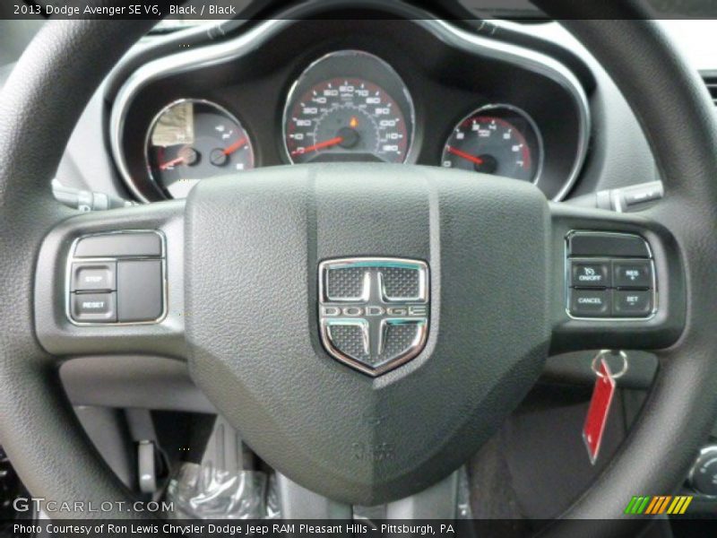 Black / Black 2013 Dodge Avenger SE V6