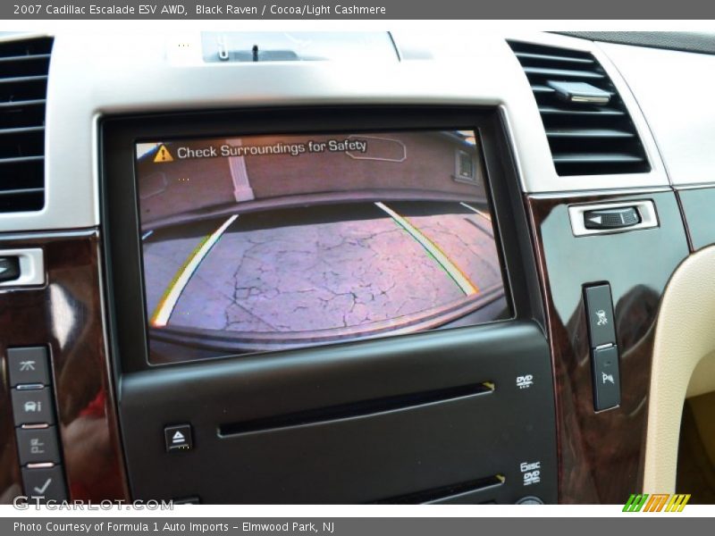 Black Raven / Cocoa/Light Cashmere 2007 Cadillac Escalade ESV AWD