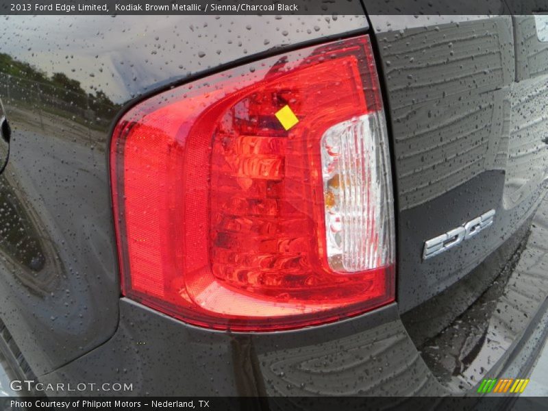 Kodiak Brown Metallic / Sienna/Charcoal Black 2013 Ford Edge Limited