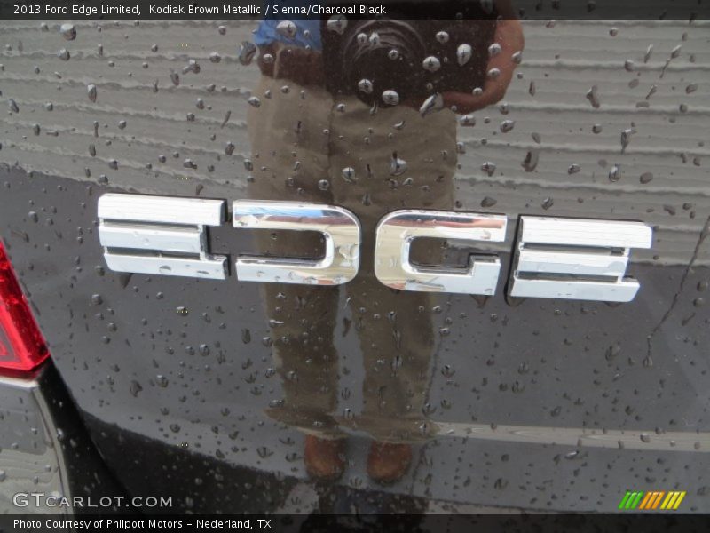 Kodiak Brown Metallic / Sienna/Charcoal Black 2013 Ford Edge Limited