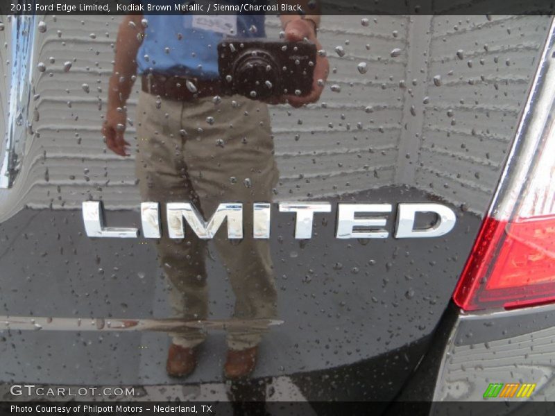 Kodiak Brown Metallic / Sienna/Charcoal Black 2013 Ford Edge Limited